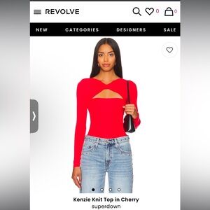 Superdown Kenzie Top BLACK XS